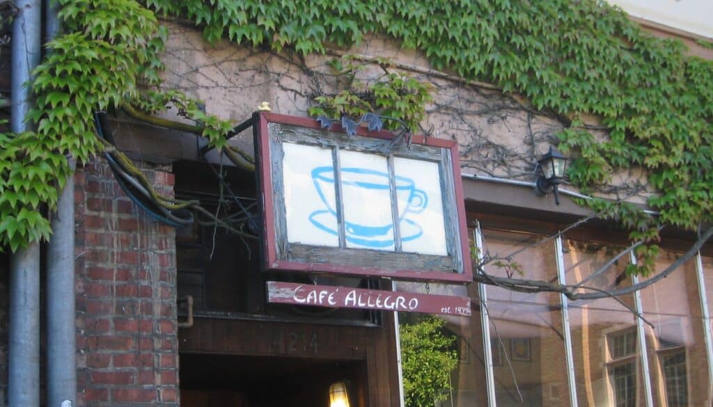 Café Allegro - The Top Coffee Shops in Seattle