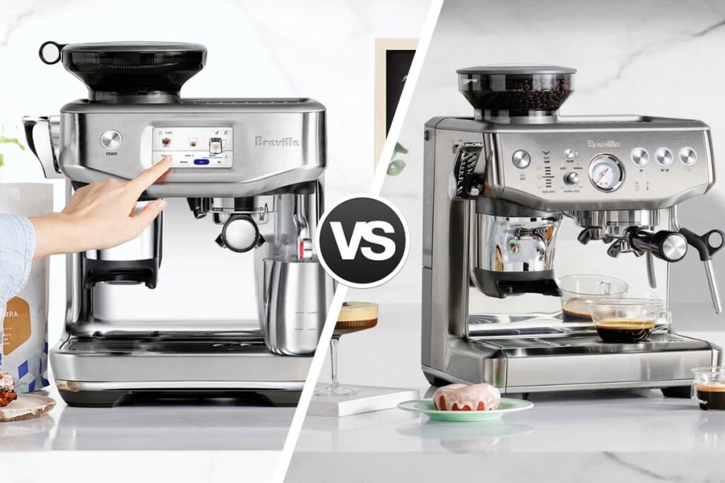 Breville Barista Touch Impress vs. Breville Barista Express Impress