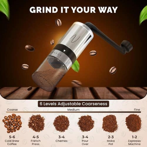 Nocturnal Café Manual Coffee Grinder